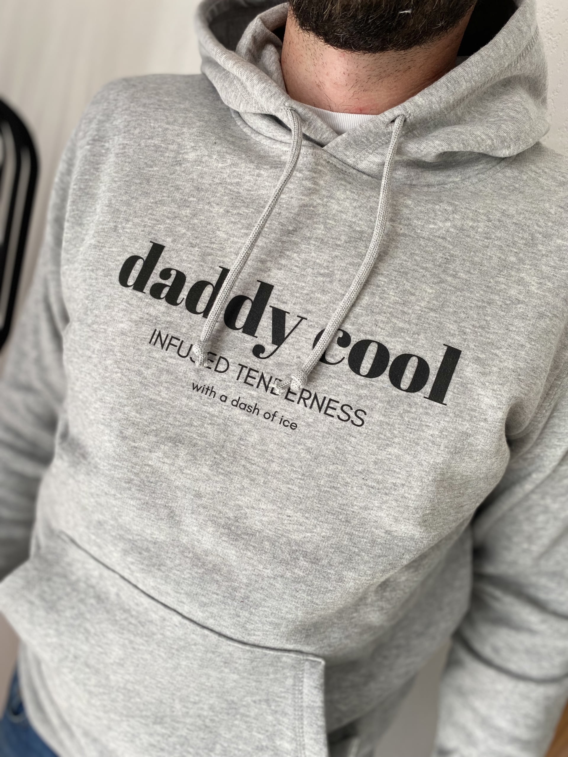 Sweat Papa à Message Imprimé Daddy Cool Coton Bio • Ours And Family